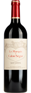 Le Marquis de Calon Segur St Estephe