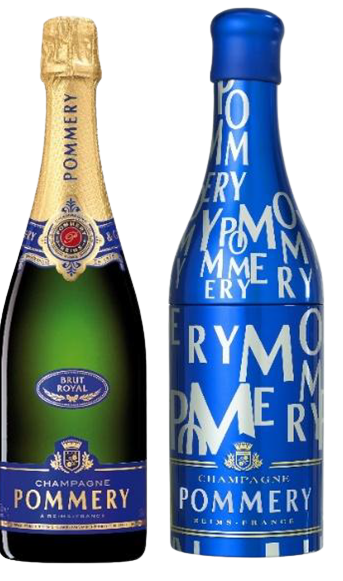 Champagne Pommery Brut Royal Aluminium Sleeve