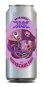 Two Face Strawberry Xoda Sparkling Tea Non Alc